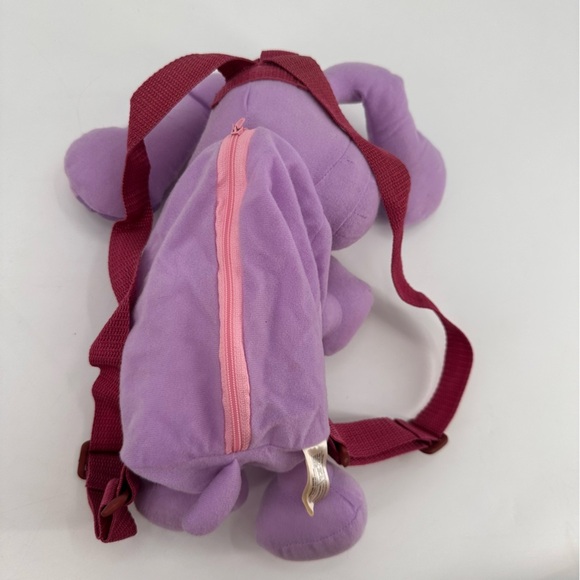 Vintage Blues Clues Magenta Plush Backpack Stuffed Toy Bag Nick Jr 1999 - Picture 2 of 6